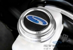 Steeda Billet Mustang Brake Cap Cover - Steeda Gel Logo (05-14)